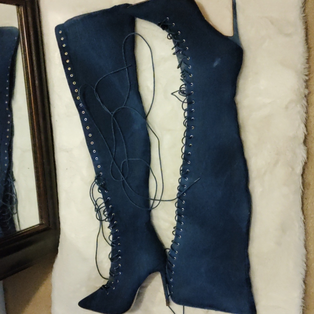 Thigh high boots
